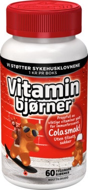 Collett Vitaminbjørner Cola