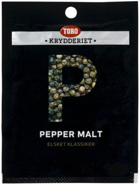 Bilde: © Toro / Oda Toro Sort Pepper Malt