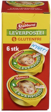 Bilde: © Stabburet / Oda Stabburet Leverpostei Glutenfri 6x22g