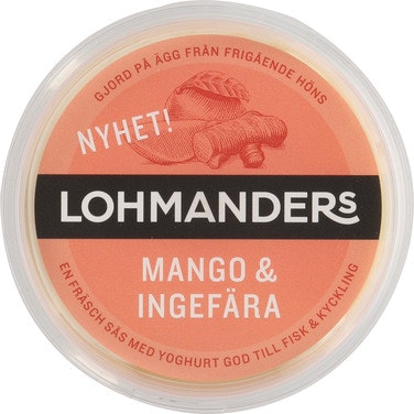Lohmanders Mango & Ingefærsaus