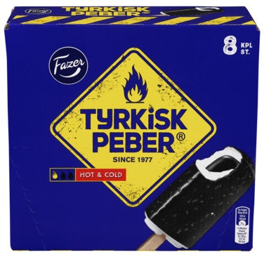Bilde: © Fazer / Oda Fazer Tyrkisk Pepper Ispinne 8 stk