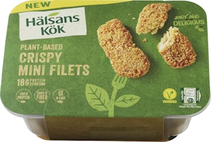 Hälsans Kök Crispy mini filet Vegane kyllingnuggets