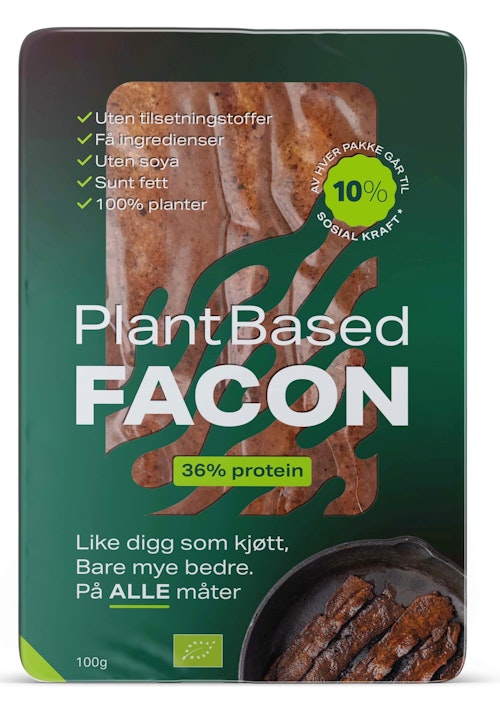 Conscious Foods Plantebasert Facon
