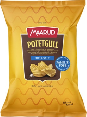 Bilde: © Maarud / Oda Maarud Potetgull Rifla Salt Stor Pose