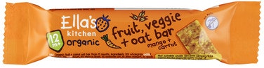 Bilde: © Ella's Kitchen / Oda Ella's Kitchen Ellas Havrebar gulrot+mango Fra 12 mnd