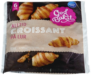 Bilde: © God Bakst / Oda God Bakst Croissant 6 stk