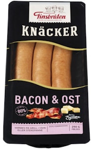 Finsbråten Bacon & Ost-Knacker