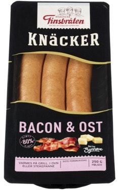 Finsbråten Bacon & Ost-Knacker