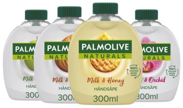 Bilde: © Palmolive / Oda Palmolive Håndsåpe Flaske Refill Assortert Variant