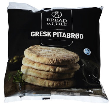 Bilde: © Bread of the World / Oda Bread of the World Pitabrød 4 stk