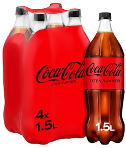 Coca-Cola Zero Sugar 4 X 1,5L