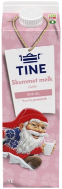 Bilde: © Tine / Oda Tine TineMelk Skummet 0,1%, 1 l