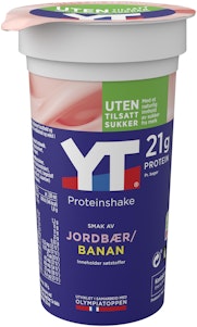 Tine YT Proteinshake Jordbær & Banan