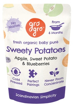 Bilde: © Gro Gro / Oda Gro Gro Sweety Potatoes fra 6 mnd økologisk