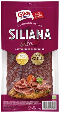 Bilde: © Gilde / Oda Gilde Salami Siliana Skivet 130 g
