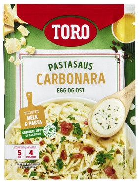 Bilde: © Toro / Oda Toro Carbonara Pastasaus