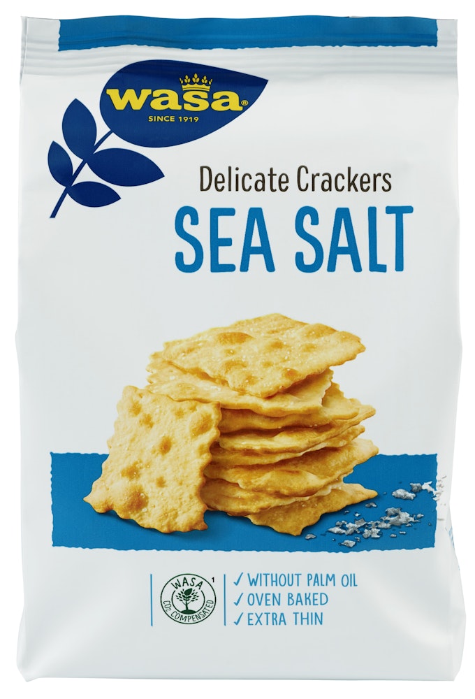 Wasa Kjeks Delicate Cracker Seasalt