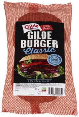 Gildeburger Classic 8 stk i pk