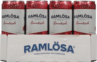 Bilde: © Ramlösa / Oda Ramlösa Ramløsa Granateple 20 x 0,33l