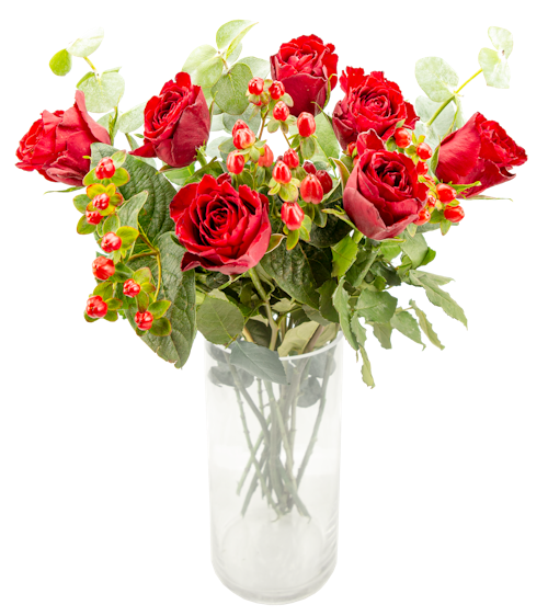 Bilde: © FreshFlowers / Oda FreshFlowers julebukett 50 cm