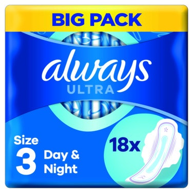 Bilde: © Always / Oda Always Ultra Day & Night 3 with wings