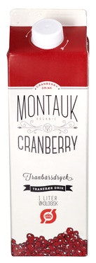 Montauk Montauk Cranberry Tranebærjuice