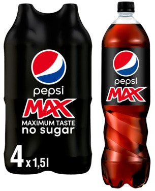 Bilde: © Pepsi Max / Oda Pepsi Max Pepsi Max 4 x 1,5l