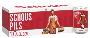 Bilde: © Schous Pils / Oda Schous Pils Schous Pilsner 10 x 0,33l
