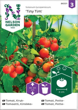 Bilde: © Nelson Garden / Oda Nelson Garden Cherrytomat 'Tiny Tim' Frø