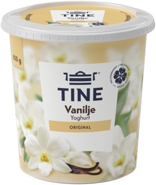 Bilde: © Tine / Oda Tine Yoghurt Vanilje