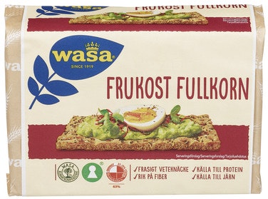 Bilde: © Wasa / Oda Wasa Knekkebrød Frukost Fullkorn