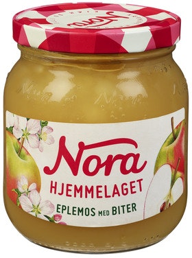 Bilde: © Nora / Oda Nora Eplemos med Biter Hjemmelaget