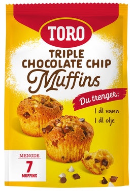 Toro Muffins Triple Chocolate Chip