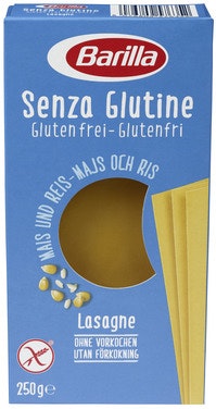 Bilde: © Barilla / Oda Barilla Pasta Lasagneplater Glutenfri