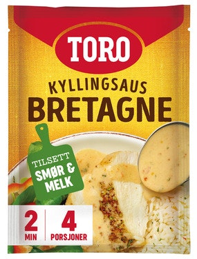 Bilde: © Toro / Oda Toro Bretagne kyllingsaus