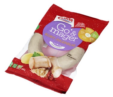 Bilde: © Gilde / Oda Gilde Go & Mager Julepølse Urøkt, 1 stk
