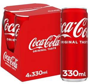 Coca-Cola Original Taste 4 x 0,33L