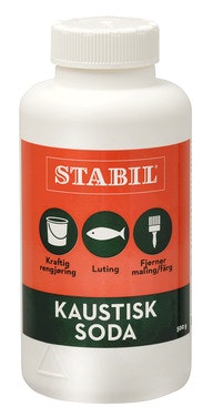 Bilde: © Stabil / Oda Stabil Stabil Kaustisk Soda Pulver