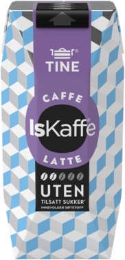Bilde: © Tine / Oda Tine IsKaffe Latte Uten Tilsatt Sukker