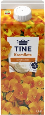 Bilde: © Tine / Oda Tine TINE Kremfløte 37%