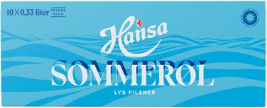 Hansa Borg Hansa Sommerøl 10 x 0,33l