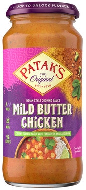 Patak's Mild Butter Chicken Cooking Sauce