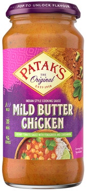 Bilde: © Patak's / Oda Patak's Mild Butter Chicken Cooking Sauce
