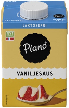 Bilde: © Tine / Oda Tine Piano Vaniljesaus Laktosefri