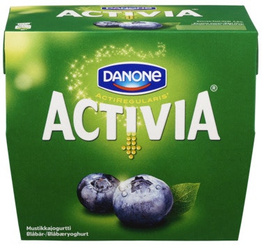 Bilde: © Danone / Oda Danone Activia Blåbær 4x125g