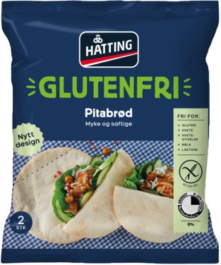 Bilde: © Hatting / Oda Hatting Glutenfrie Pitabrød 2 stk