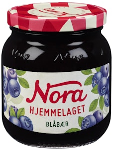Nora Blåbærsyltetøy Hjemmelaget
