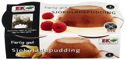Ek Gårdskjøkken Sjokoladepudding