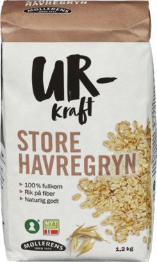 Bilde: © Møllerens / Oda Møllerens Urkraft Store Havregryn