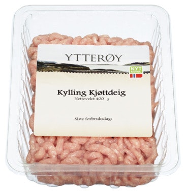 Bilde: © Ytterøy Kylling / Oda Ytterøy Kylling Kjøttdeig av Kylling Lårkjøtt & filet